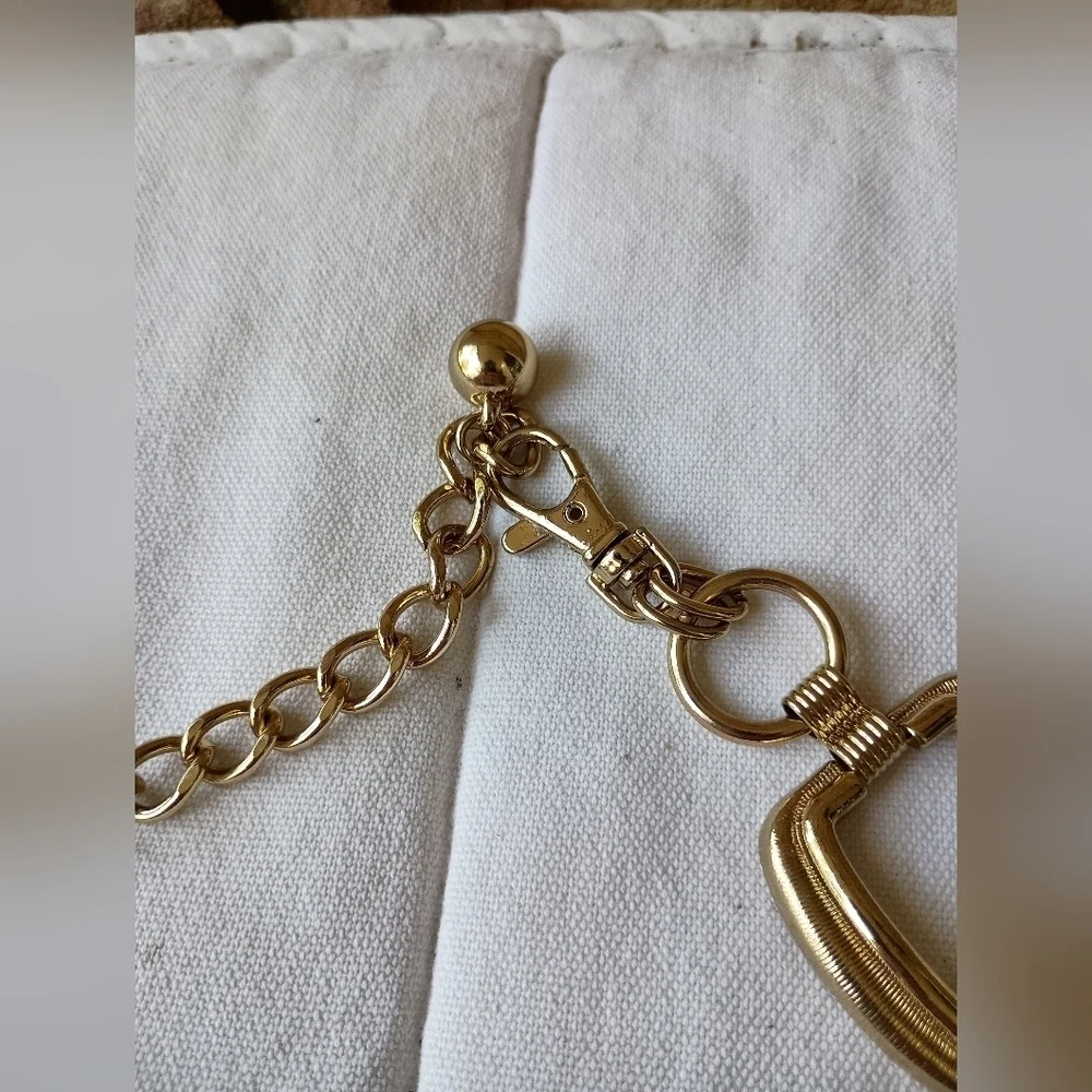 Vintage Elegant Gold Link Women's Belt